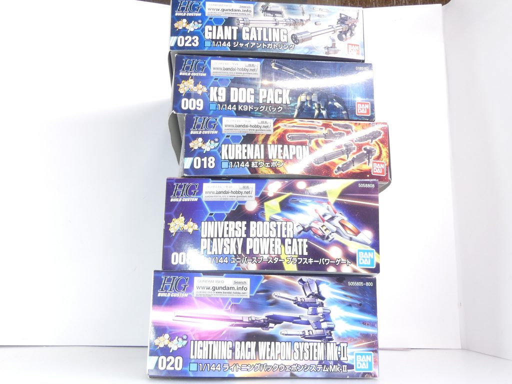 HGBC編終了までのカウンター【HGBC確保残り数:0】【HGBCレビュー残り数:5】まずはじめに・・・ついにHGBC編の残り数が5(+α)になりました。「+α」はこれまでの連載(EX28参照)から考えると想像が付くかもしれません。これからは「+α」を除いた残りの箱をこの「アピールショット2」に表示したいと思います。そして。HGBC編コンプをもって、「GBNW」の連載自体は一旦終わります。大事なことなので太字にしておきました。ぶっちゃけ「HGBCガイド」が本領の本連載ですので、HGIBAも全部やりましたし、これ以上「出せ」と言われても何も出ないのが実情・・・・・・しかし「GBNW」の名前自体はおそらく残ります。ガンダムベース限定システムウェポンキットが発売される可能性がまだ残っていること、そして「この世界観」が好きだからです。小説パートの物語自体は、下記「ラストミッション」で一区切りとなります。現在放送休止中の「ビルドダイバーズRe:RISE」の物語を完全に飛び出して*自分の力で創る(ビルドする)最終章*です。現行HGBD:Rの武装キット分の小説パート(残り4個?)もすべてこちらに充てることになります。小説パートのこれまでの軌跡についてはブログの方で「ラストミッション前夜祭」としてまとめていますのでどうぞ・・・新規小説パートも一部あります。