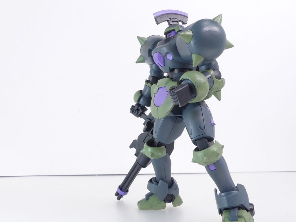 エルドラと言えば「紫」の処理。差し色として使用。機体数は心の目で増やして。