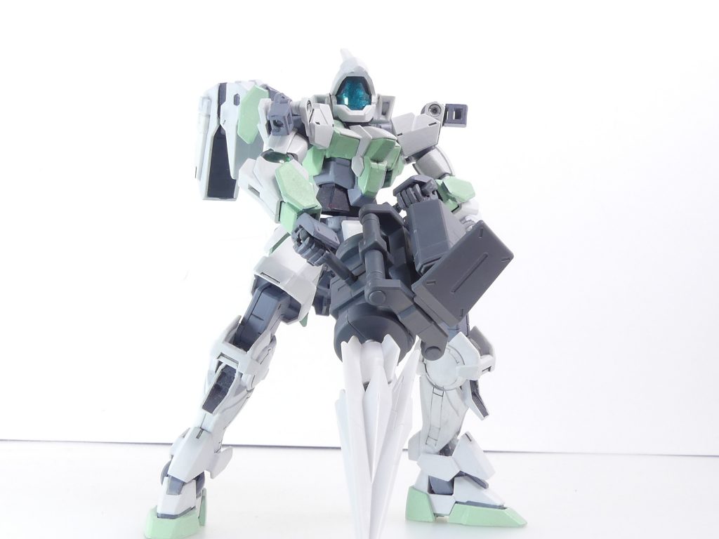 スピニングブラスターとかサタニクスウェポンズとか、「３ミリ接続の先端パーツがある武器」と組み合わせるのも一興なんじゃないかな。【次回予告予定】と言うことで「ラストミッション」編。新作レビューが続きます。サタニクスウェポンズ。ちなみに次回が第100改ですが、一応の完結を控えているためなにもありません。ご了承。