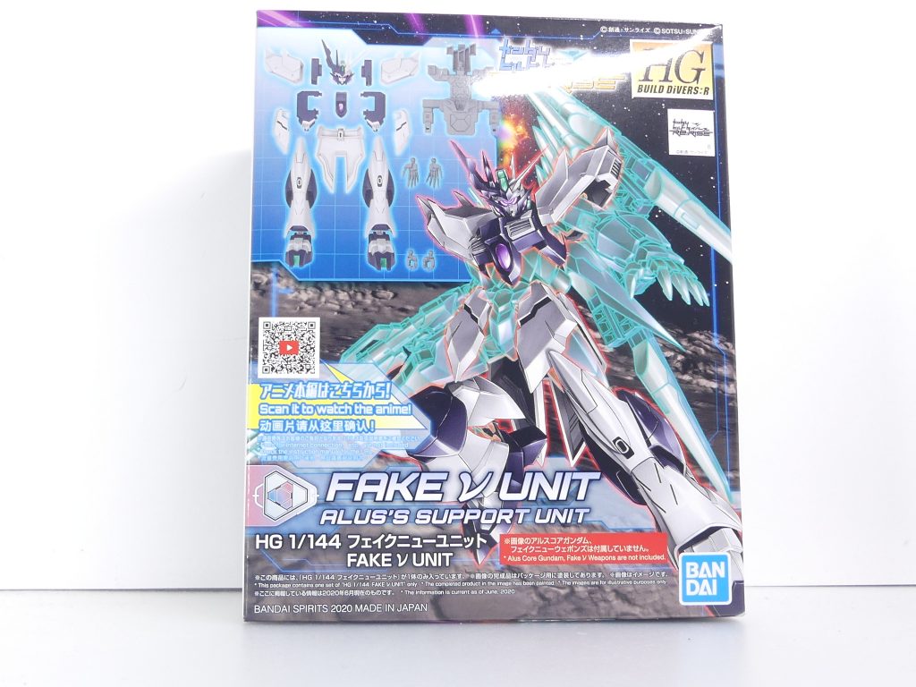 【武装データ】キット種別：ＨＧＢＤ：Ｒ（ハイグレード「ビルドダイバーズRe:RISE」シリーズ）発売：2020年6月価格：850円（税抜き）関連ガンプラ：HGBD:R コアドッキングカスタムシリーズ（劇中通りのフェイクνガンダムはHGBD:R アルスアースリィガンダムおよびHGBD:R フェイクニューウェポンズとのドッキングで完成）アルスの呼び方、家ではすっかり「つるぴかはげ丸君」（母談）で固定されてしまいました。筆者です。「ラストミッション」４回目。ついに最終決戦に臨む８機が揃ったところで（次回）･･･新作レビューを継続。またしても「発売時に作中未登場」の「ヒトツメ」、フェイクνです。これに加え、コアとなるアルスアースリィ、出揃ったコアドッキングカスタム用パーツについて等々。※なお、今回メインで紹介するのはユニットのみです。ウェポンズの方は2改挟んだ後にやります※