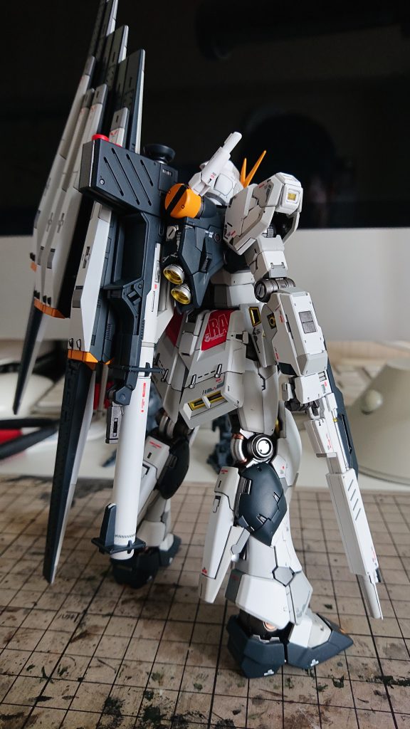 バックショット内部フレームも色分けしましたが、ほとんど見えず(涙)