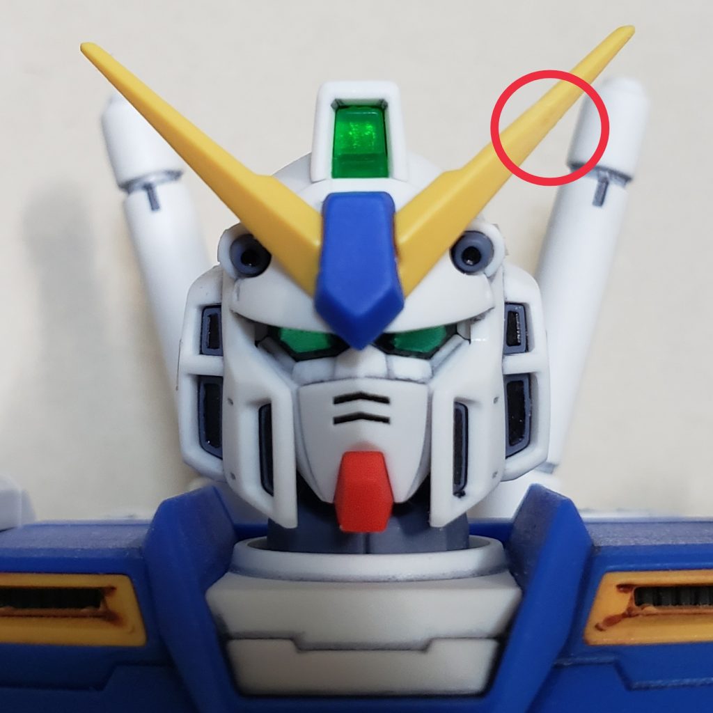 アンテナ○の箇所折りました！

(p_q*)ｼｸｼｸ

（写真は直したあと！）