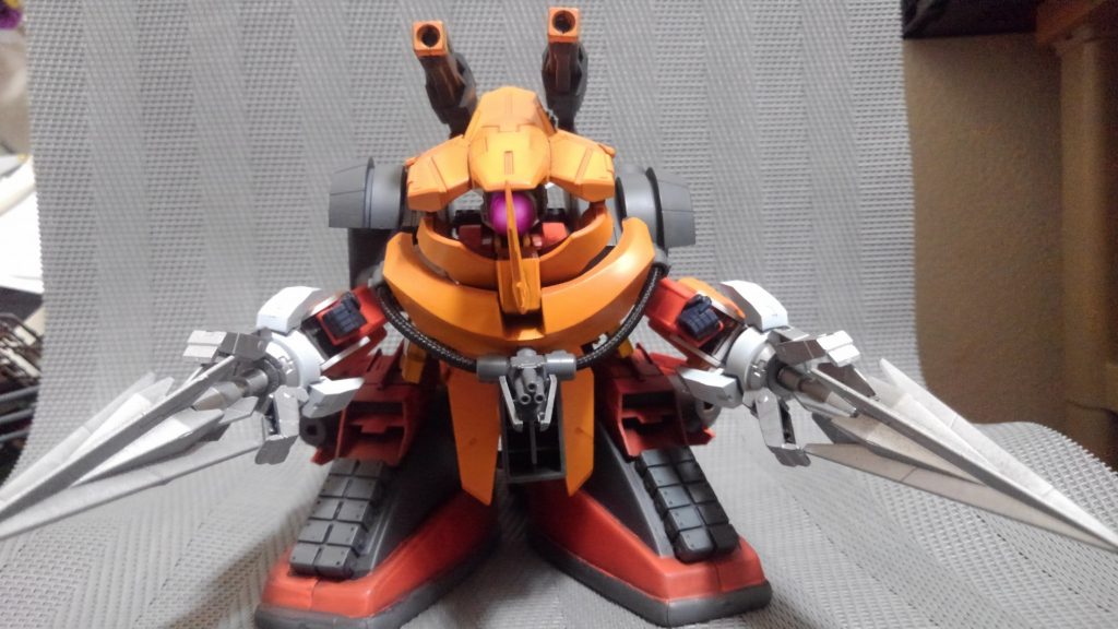 正面から。アッグっぽい顔に見えるだろうか