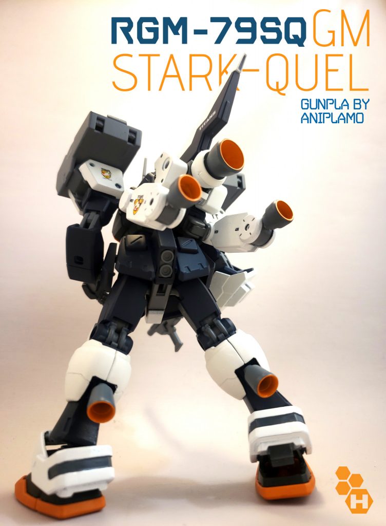 ジム • スターク-クゥエル (HGUC GM QUEL)–7枚目/制作者：AniPLAMO