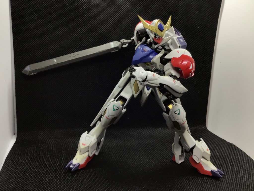 今回は色分けやデカールなど、個人的にもかなり頑張ったので鉄血コンにも入れていただきました!