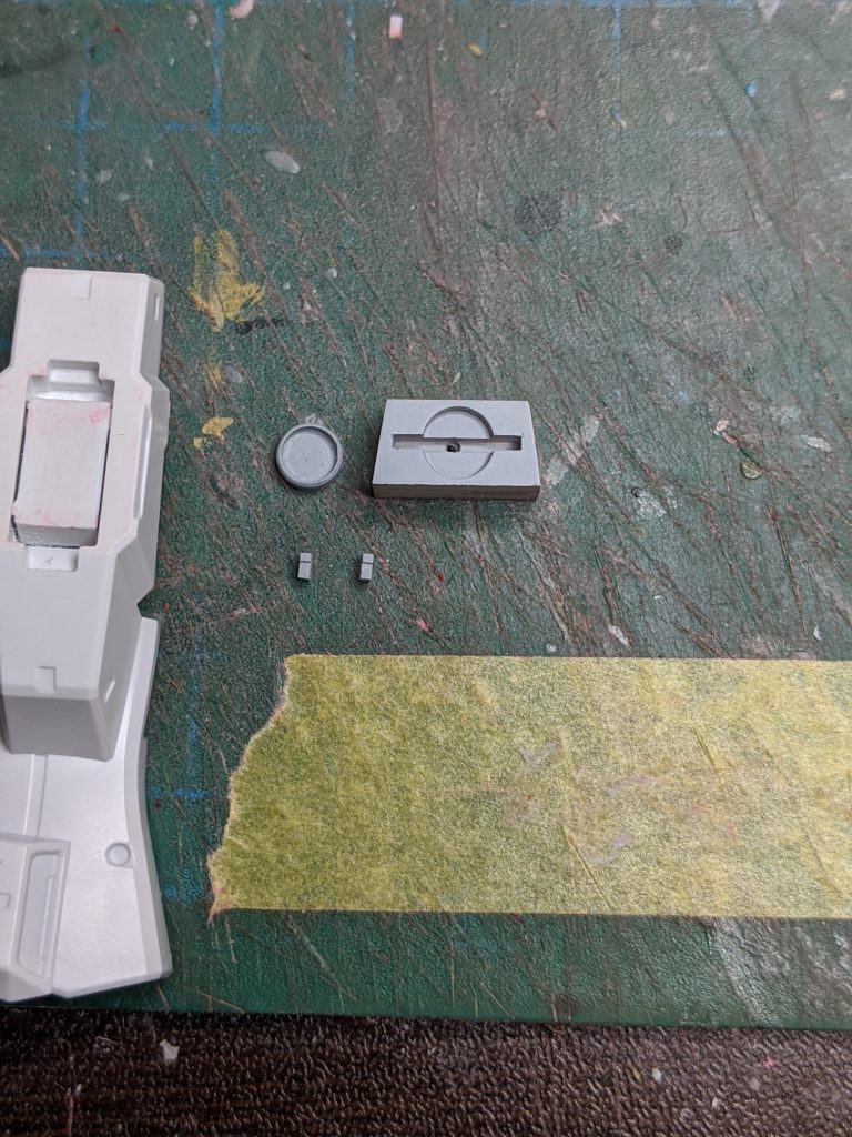 足のセンサーの分割です