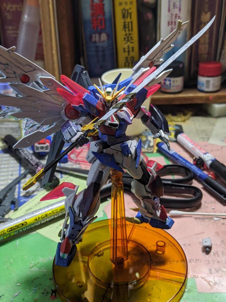 対ガンダムフレーム用刀天羽々斬(あめのはばきり)ビーム兵器が聞かない相手特にガンダムフレーム(ナノラミネート)などを想定した近接武器でモビルアーマーなどを一刀両断する