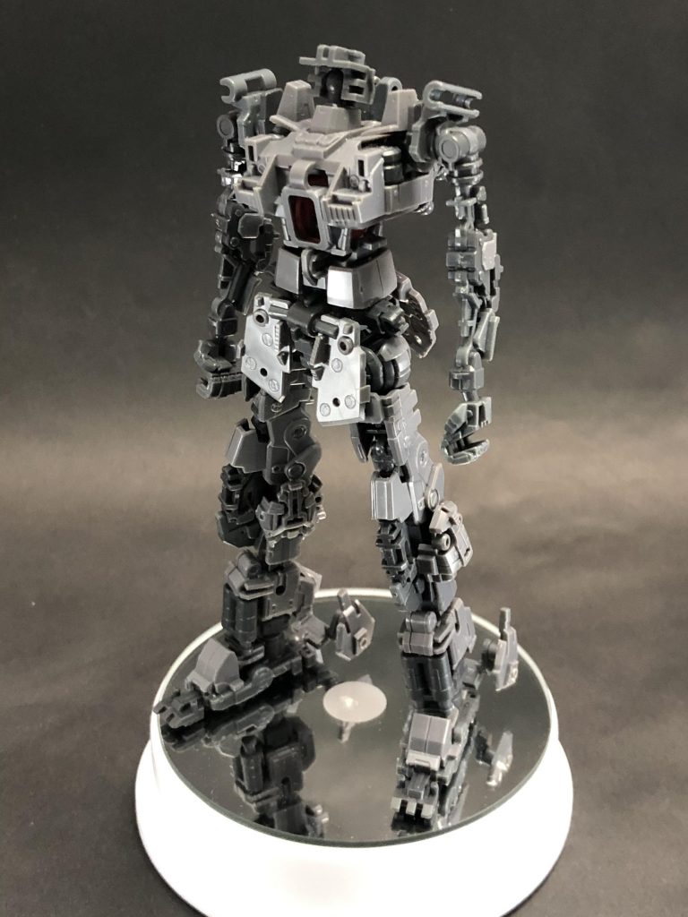 内部フレーム　素組後