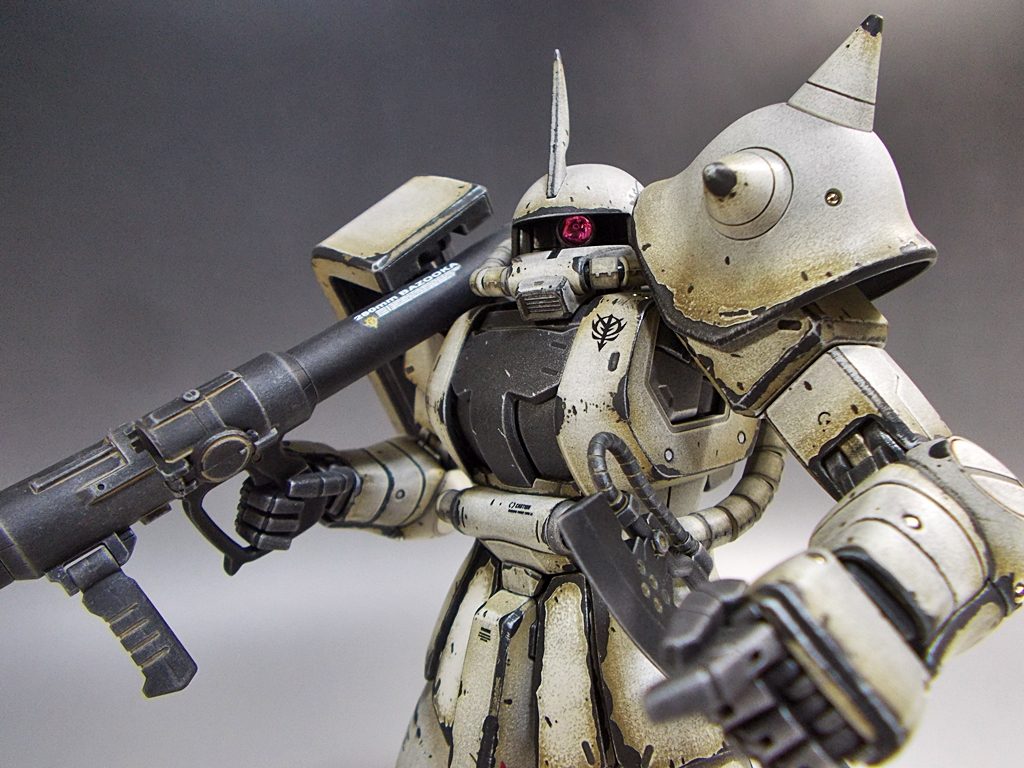 MGホワイトオーガーウェザリング鋳造塗装–3枚目/制作者：matever1.5 まてや