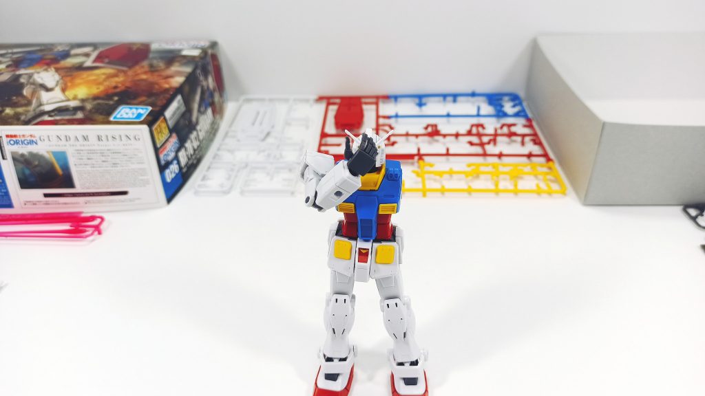 *頭もつけて。*