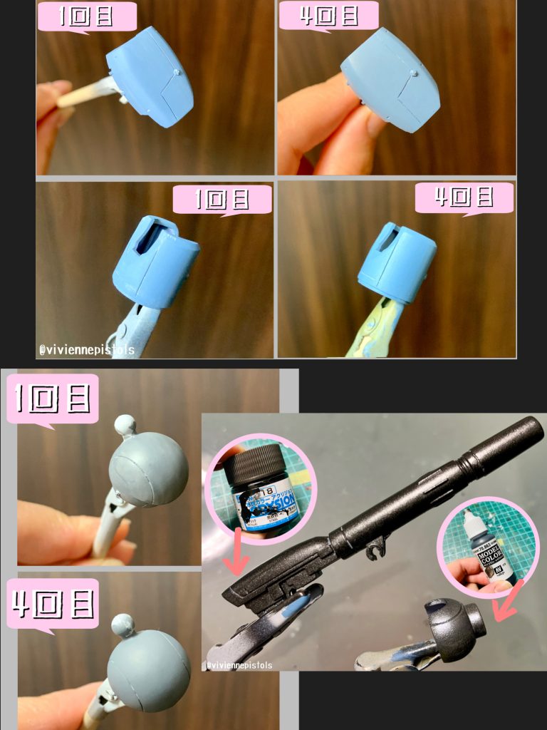 今回もファレホとアクリジョンを使っています。