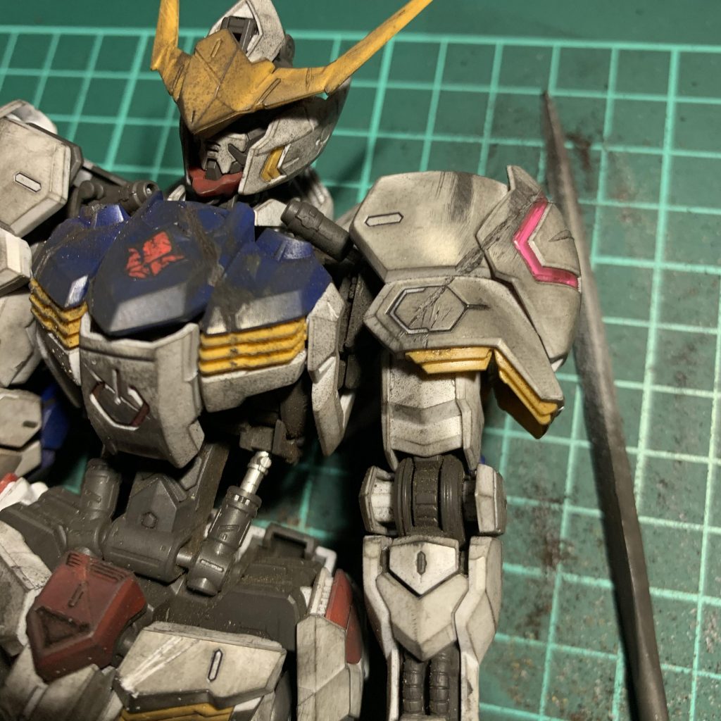 ヤスリで壊れた表現は中々難しいと実感🤔
デカールの馴染みもまだまだです😭