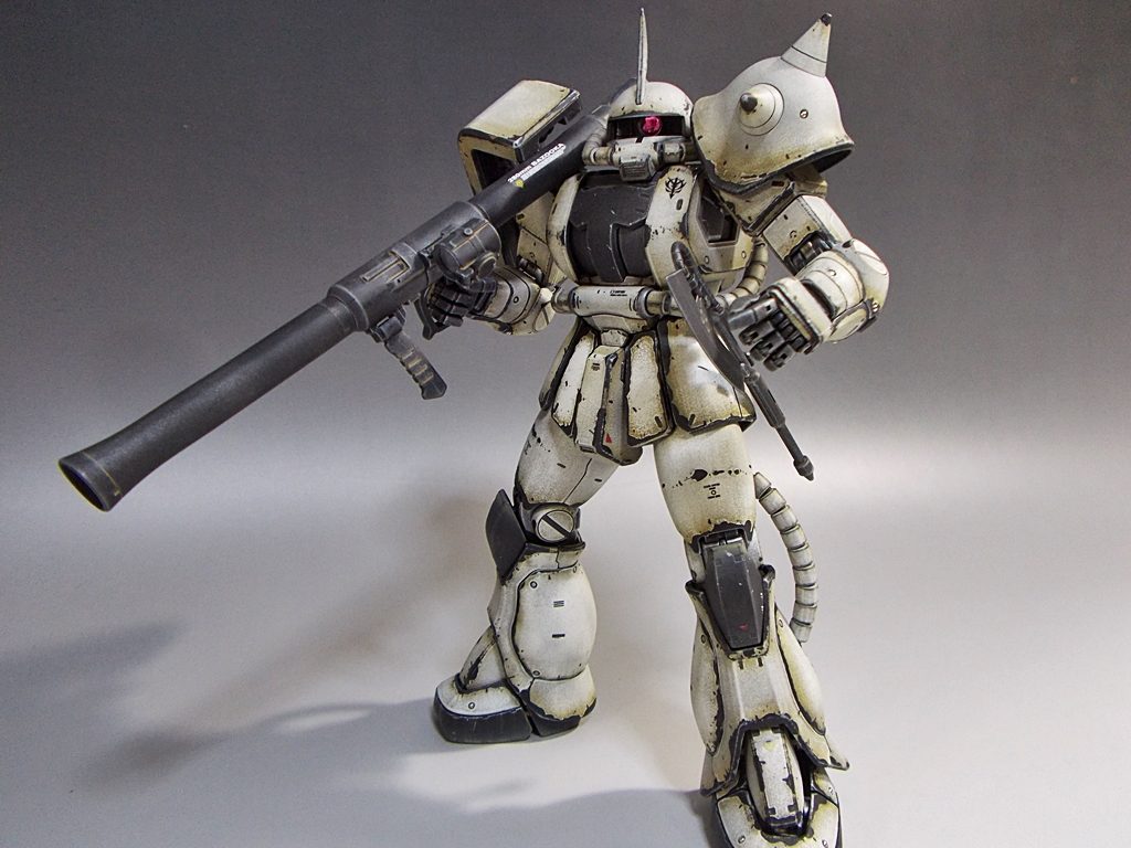MGホワイトオーガーウェザリング鋳造塗装–2枚目/制作者：matever1.5 まてや
