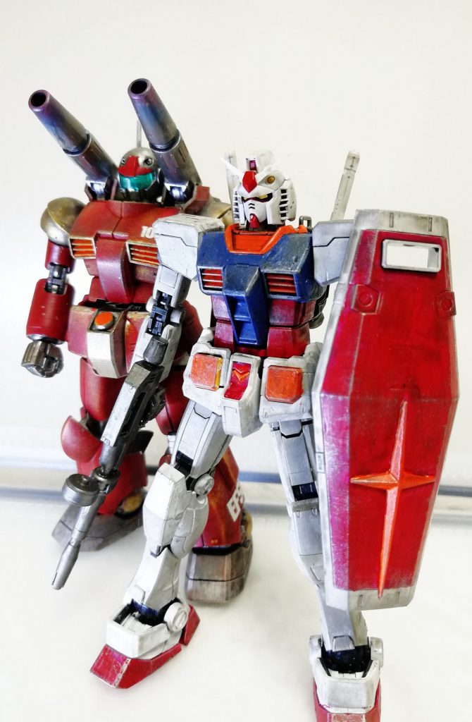 俺はガンダムで行く　俺はガンキャノンで行く　後ろはまかせろ–5枚目/制作者：避雷針