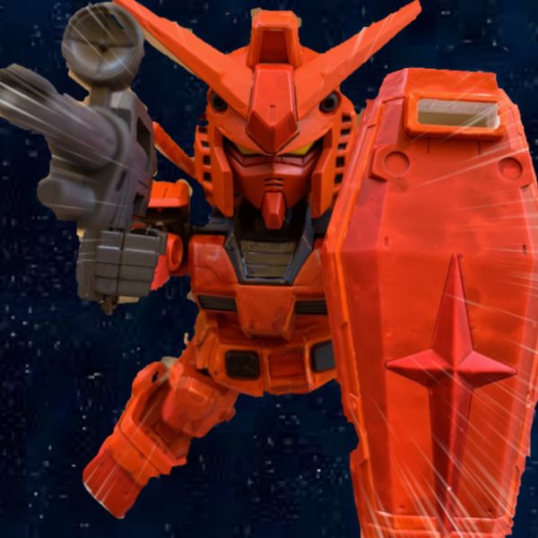 SDキャスバル専用ぽいガンダム