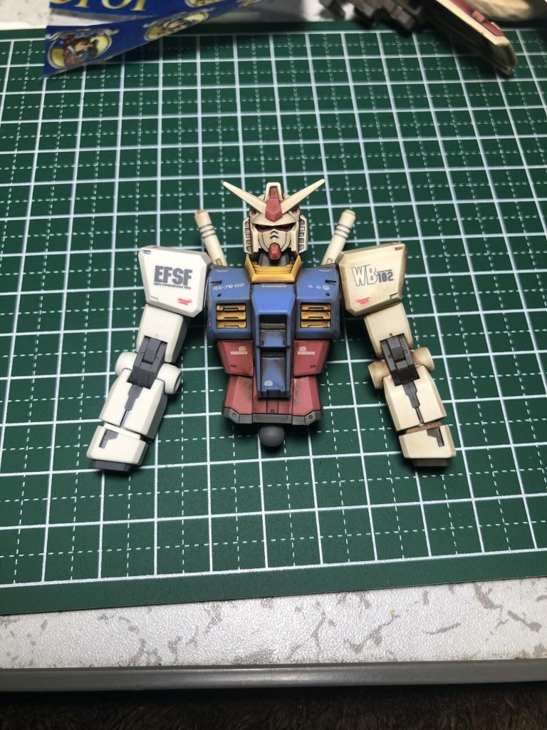 リアルタッチマーカーとウェザリングマスターで簡単仕上げです