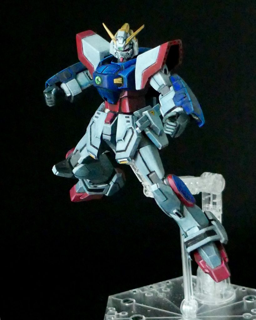 可動はキットのままなので旧キットなりの可動範囲