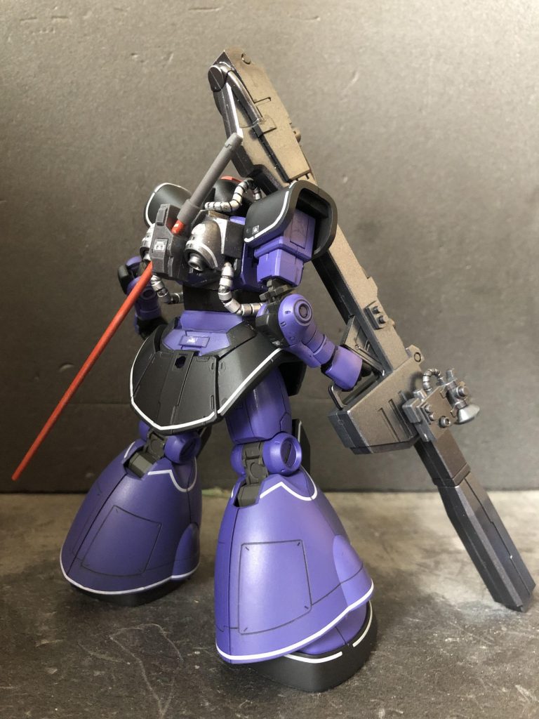 オリジンのドム試作機をドムっぽく塗装してみましたw–2枚目/制作者：酔っ払いテレフォン