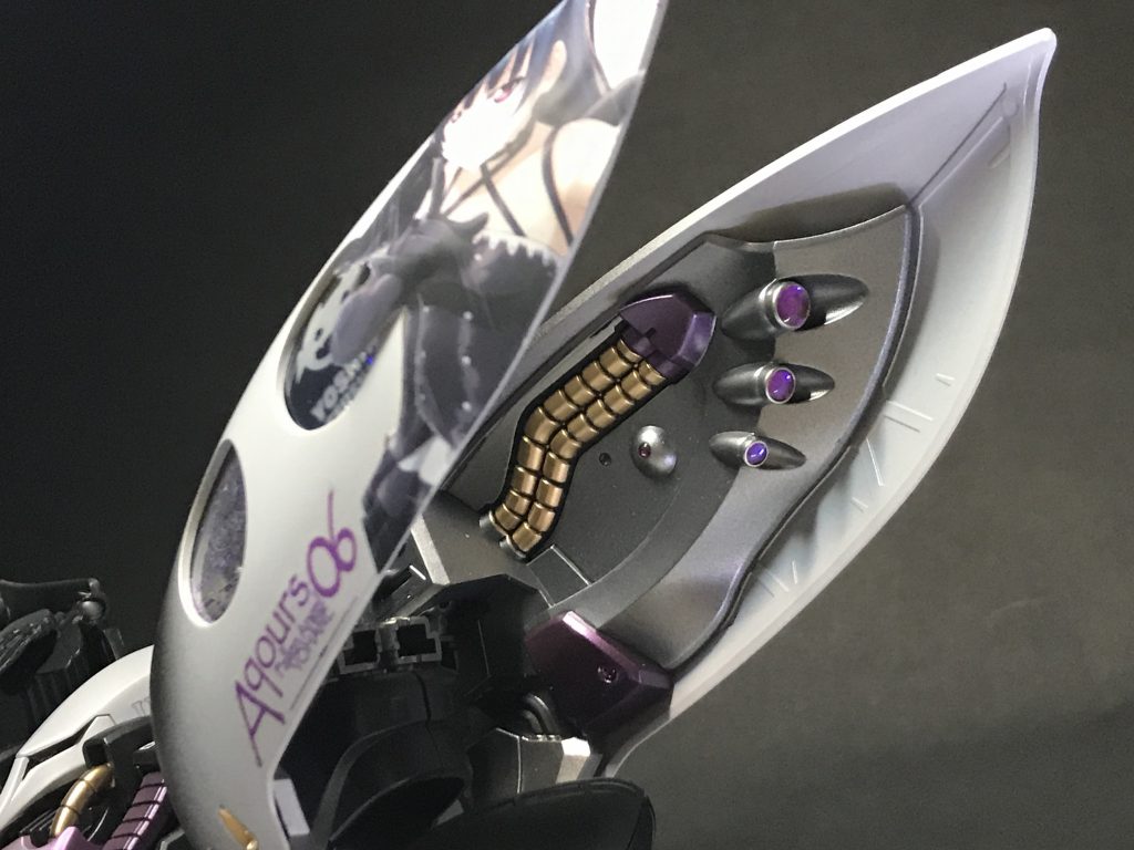 ラブライブ!サンシャイン!! 堕天使ヨハネ専用キュベレイ–4枚目/制作者:@GunpLiver