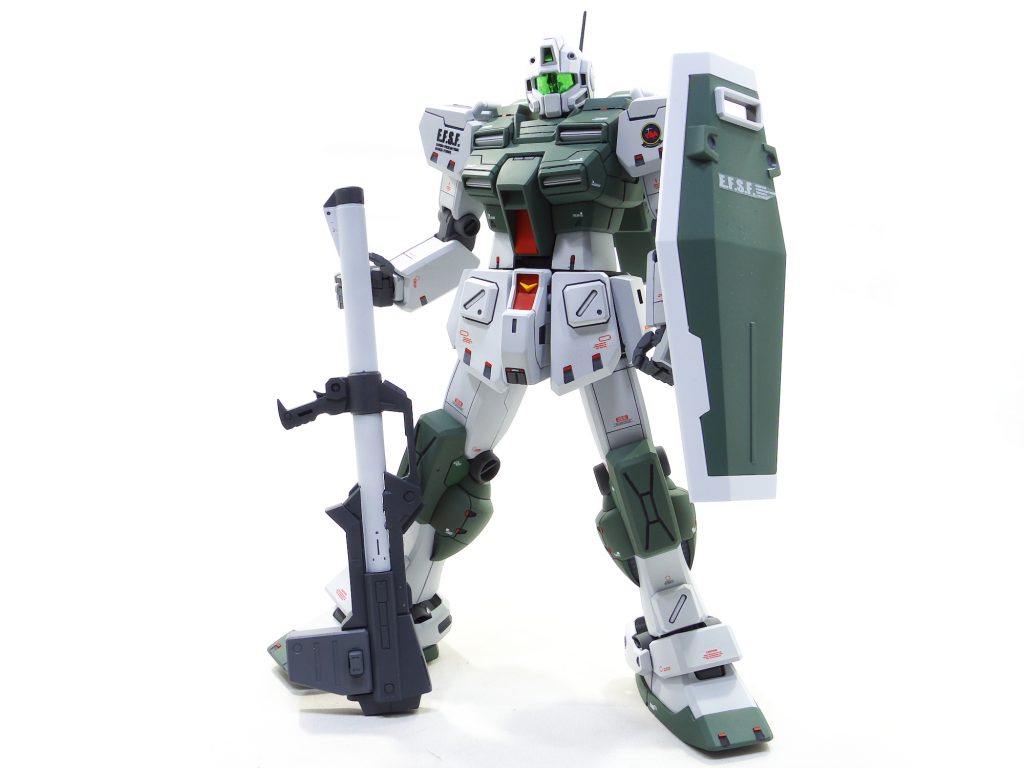 Mg パワードジム 改造 プレミアムバンダイ限定 MGパワードジム