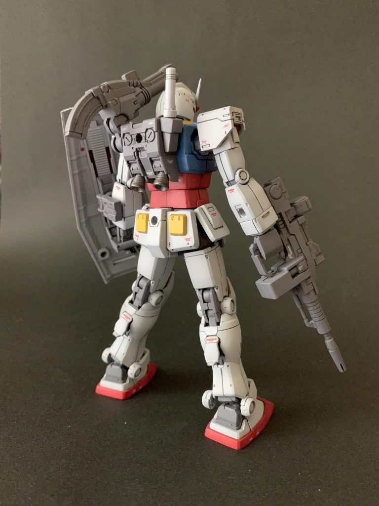 HG1/144 ガンダム(THE ORIGIN版)–5枚目/制作者：ta_c
