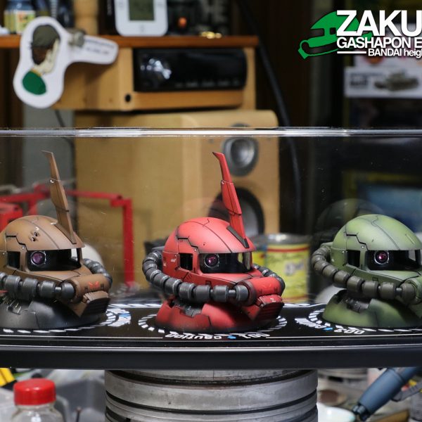 ザクヘッド ディスプレイケース