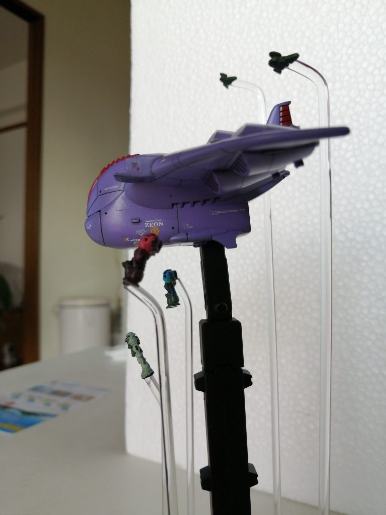 ガウ　1/1200　改修品発進で〜す–2枚目/制作者：しんさん