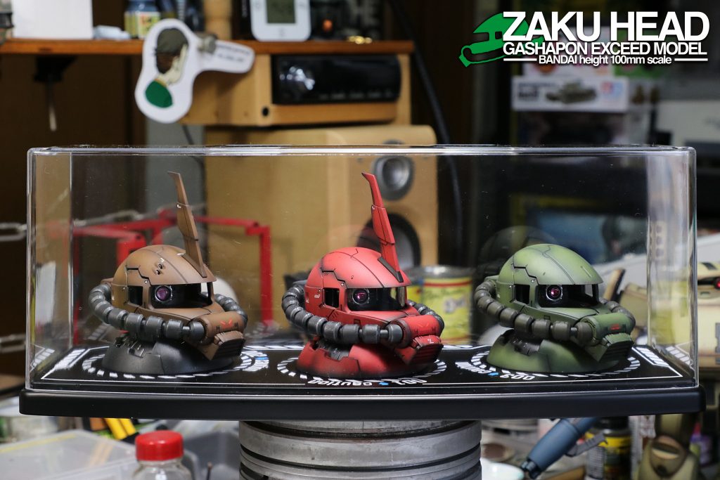 ザクヘッド ディスプレイケース–2枚目/制作者：@an_chan_009