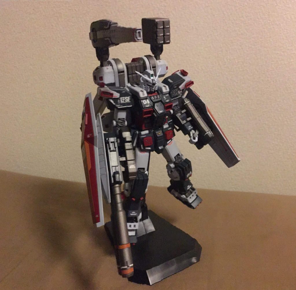 MGフルアーマーガンダム（TB）–2枚目/制作者：ginchari