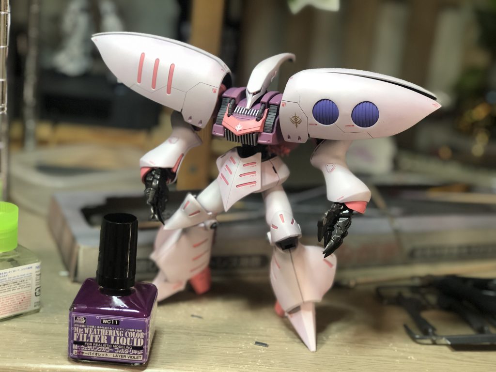 デカール貼り&フィルタリング完了の図。