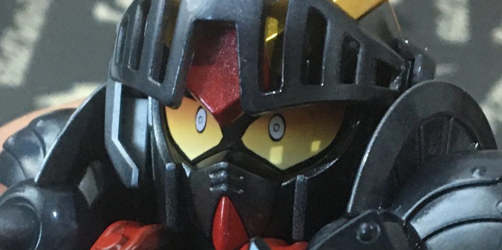 今回全身光沢仕上げですが、瞳のみマットな仕上げにしたらメリハリついて個人的には良かったポイント