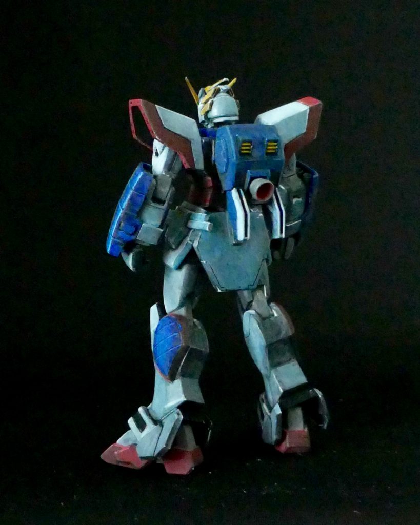 サフは吹かず水溶きアクリルの要領でぬってます