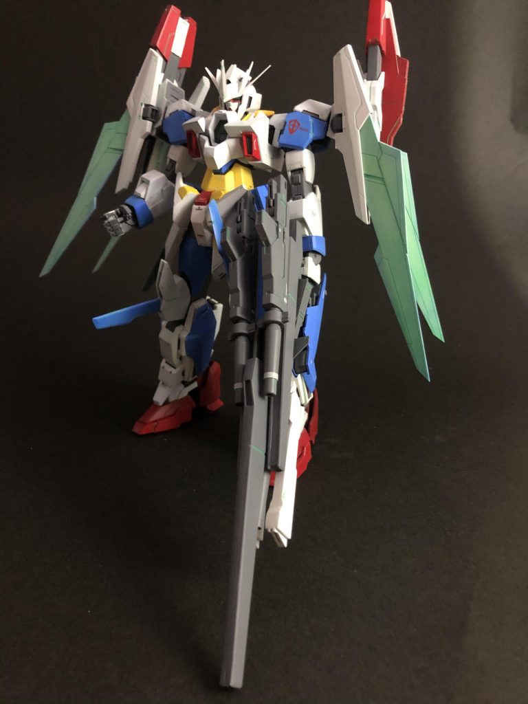 ツインバスターライフルイメージで
武器全合体させてみました