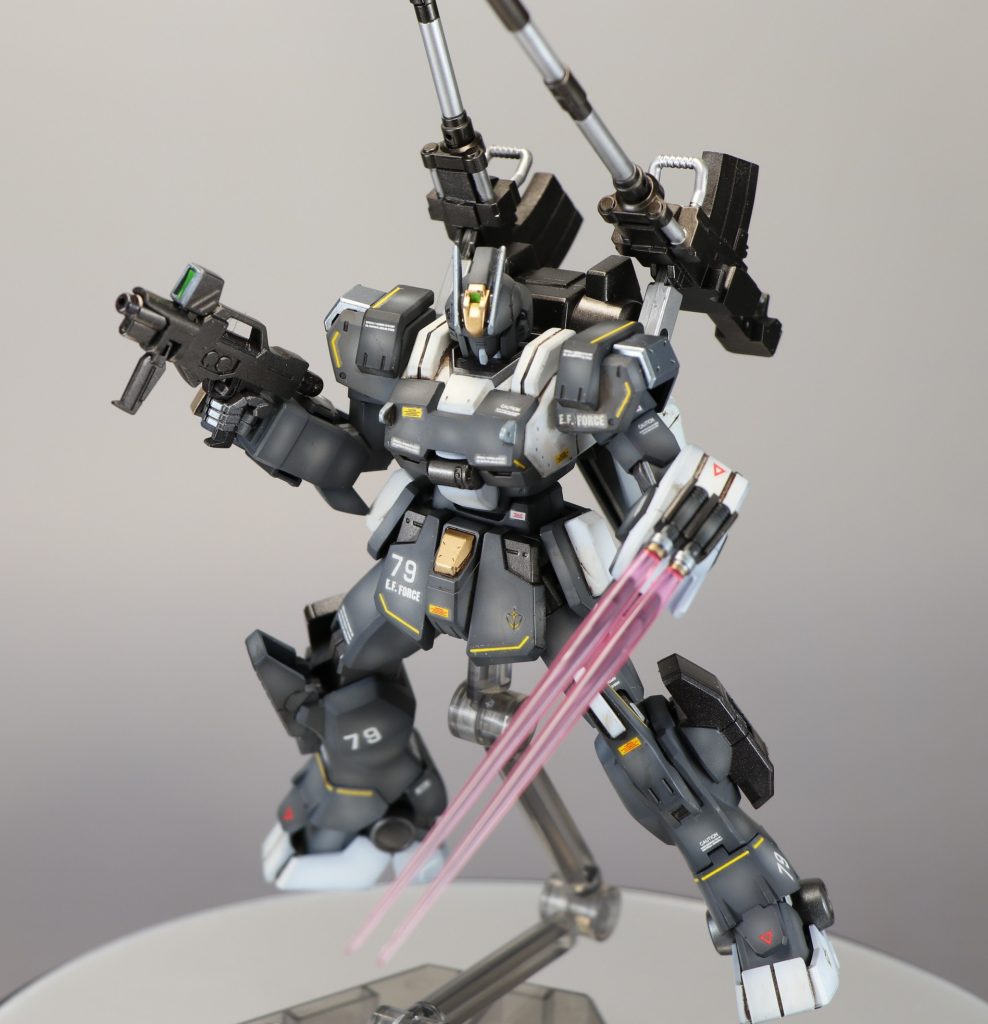 Bパートだけ？！大好きなEZ８の改造機体だったので期待したのに、ふみな先輩の新ガンプラの紹介回となってしまいましたね。