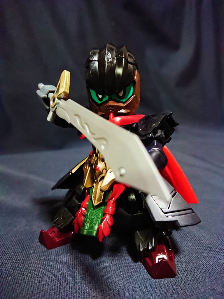 ロマサガンダムも10体目となりました。
今回はロマサガ3の主人公の1人、ハリードです。
ナジュ王国の王族で、初代アル・アワド王の曲刀カムシーンに憧れ、自分の曲刀にもカムシーンと名付けるカムシーンさんです。
ゲーム内衣装や設定画、小林画で全てデザインにばらつきがあるため、今回はSaGa THE STAGE~ロアーヌが燃える日~より、清水順二氏をモデルにさせていただきました。