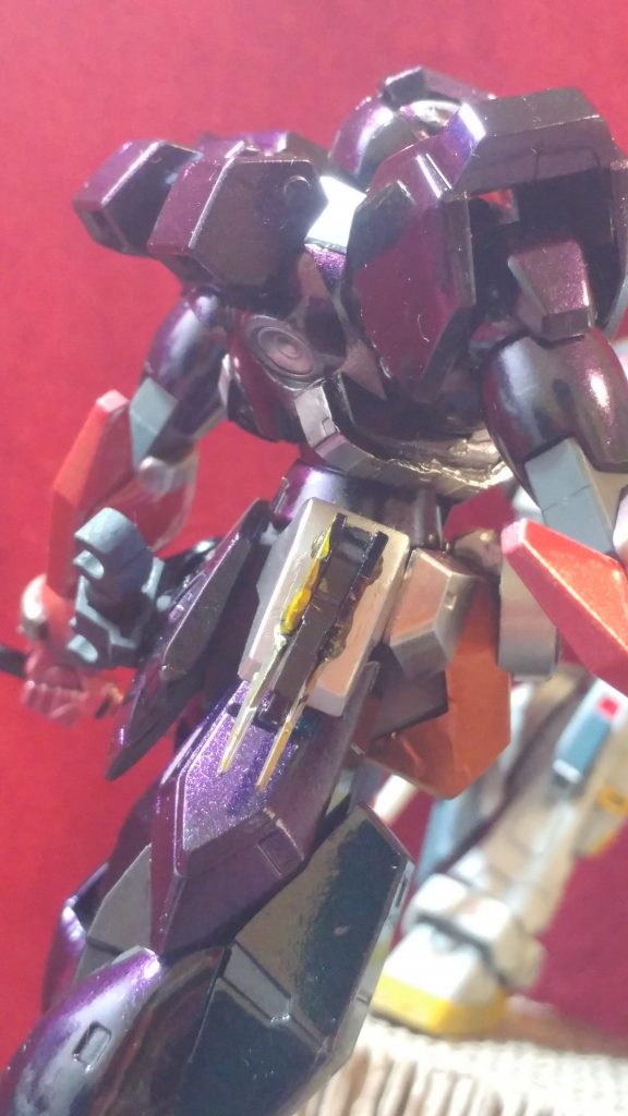 変身音叉 音角は、ネオジム磁石を仕込んであって、サイドアーマーに取り付け可能です