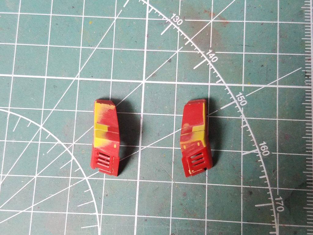 胸部パーツ修正後(正面)