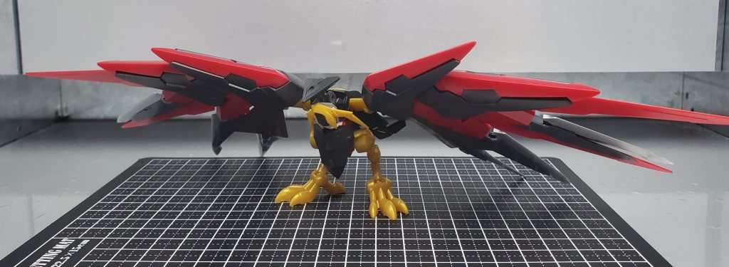 追加で作成した「疾風」
鳥のシルエットとどう合体させるかで苦労しました