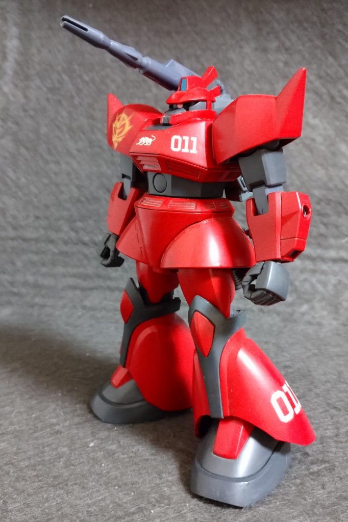 ゲルググキャノンは筆塗装のみです