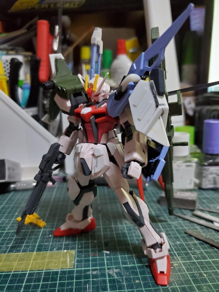 ビームライフル持たせるか悩みましたが最終的には持たせませんでした