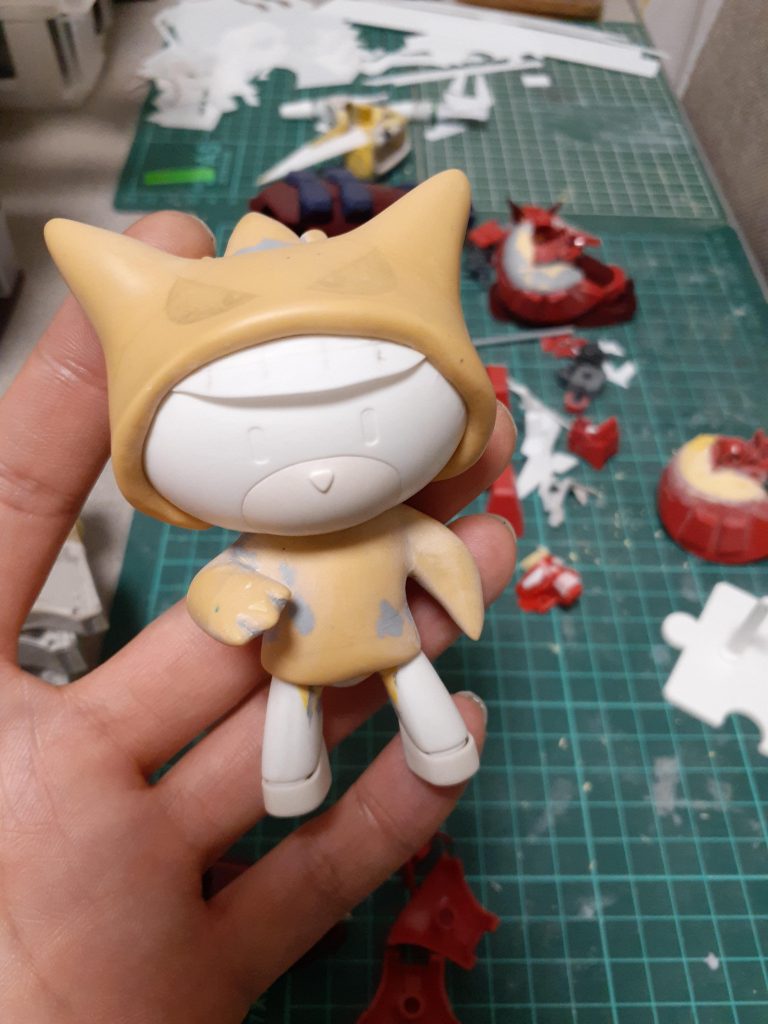 工作終わった状態