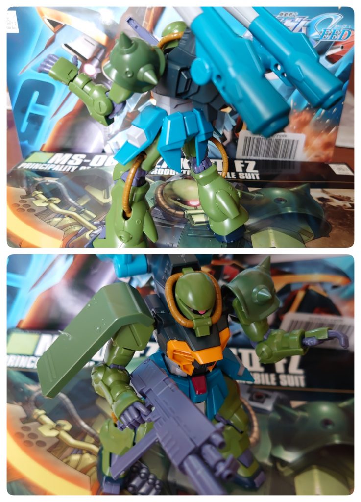 素組み テストショット