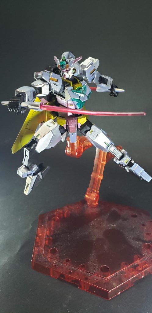 HG ユーラヴェンガンダム(コアガンダムmk2+ウラヌスアーマー)–3枚目/制作者：鈴木　克海