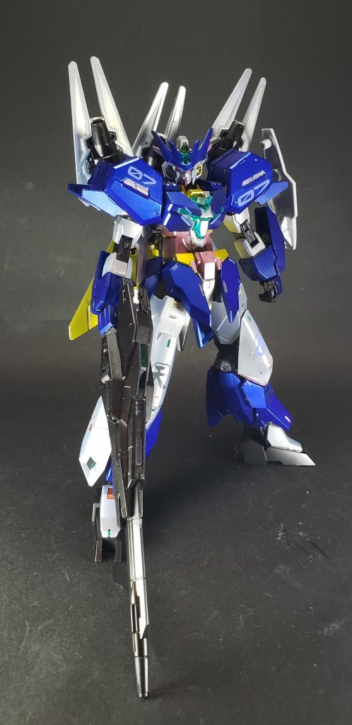 PFF-X7II/U7 ユーラヴェンガンダムウラヌスアーマーと合体した長距離狙撃仕様。基本カラーは濃紺。汎用性に優れたアースリィに高精度狙撃能力を付加するというコンセプトで製作されており、