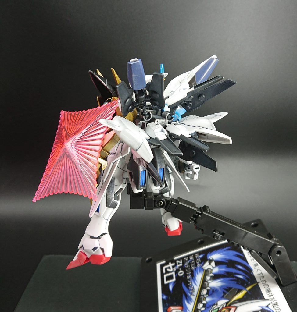 バックパックを展開可能