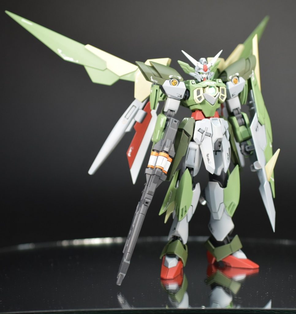 緑はもっさりしないように3色で明暗をつけました。