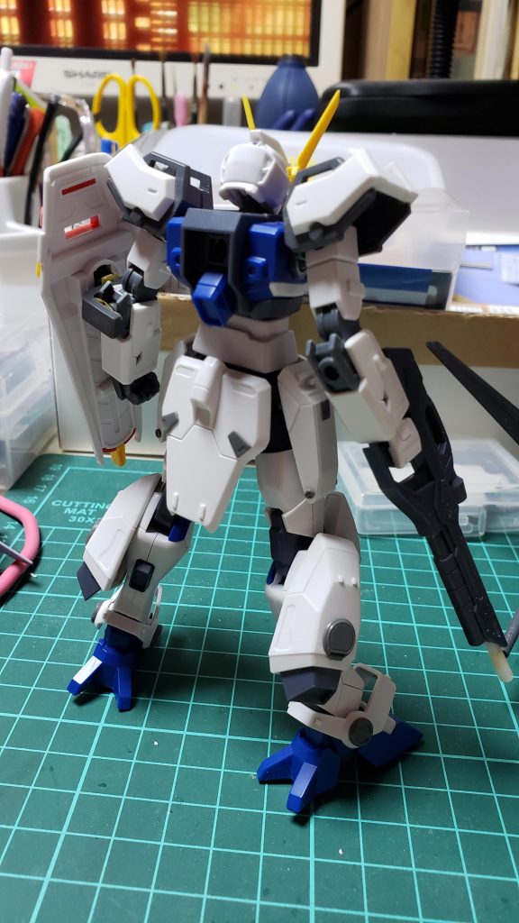 リアアーマーディティールアップ
フリーダムのデザインを若干パクりました笑