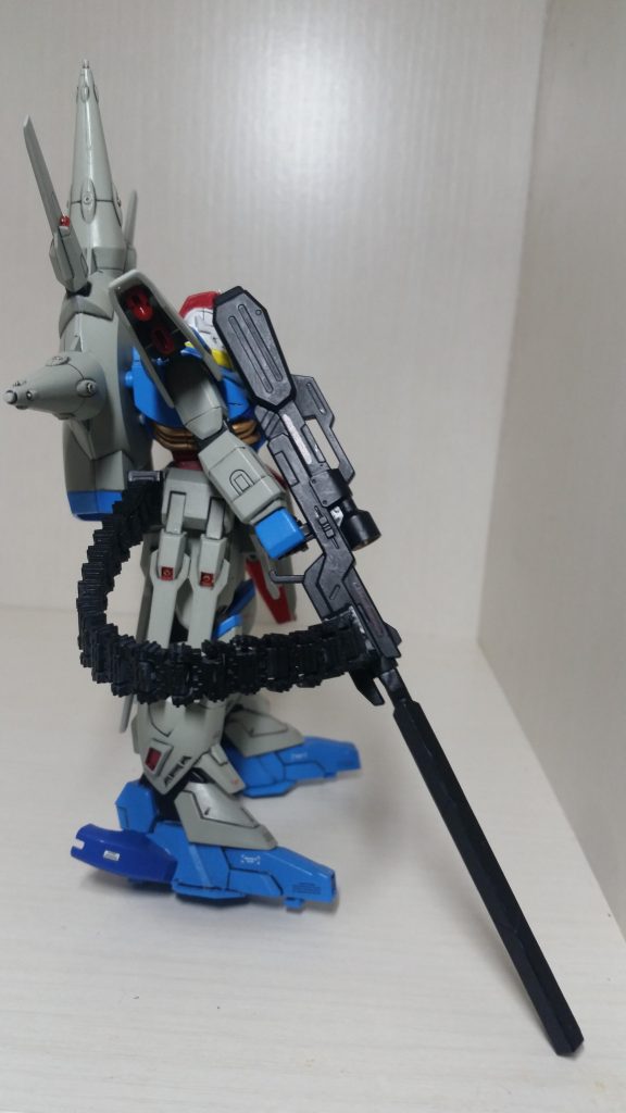 ライフルの延長しました。
MSGウエポンパーツの流用しました。