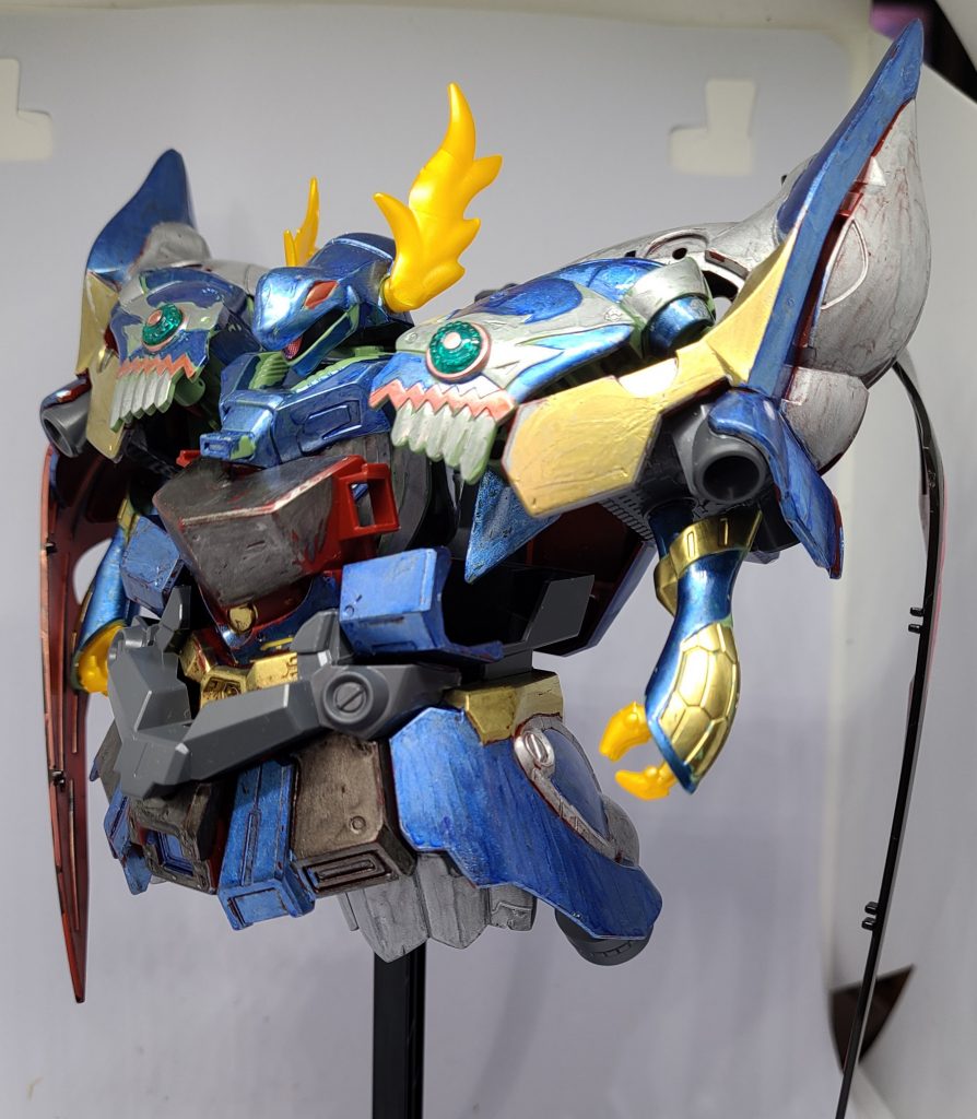 2体目
闇皇帝・蚩尤ノイエジール

ハルユニットを混ぜて蚩尤ノイエジールを巨大に