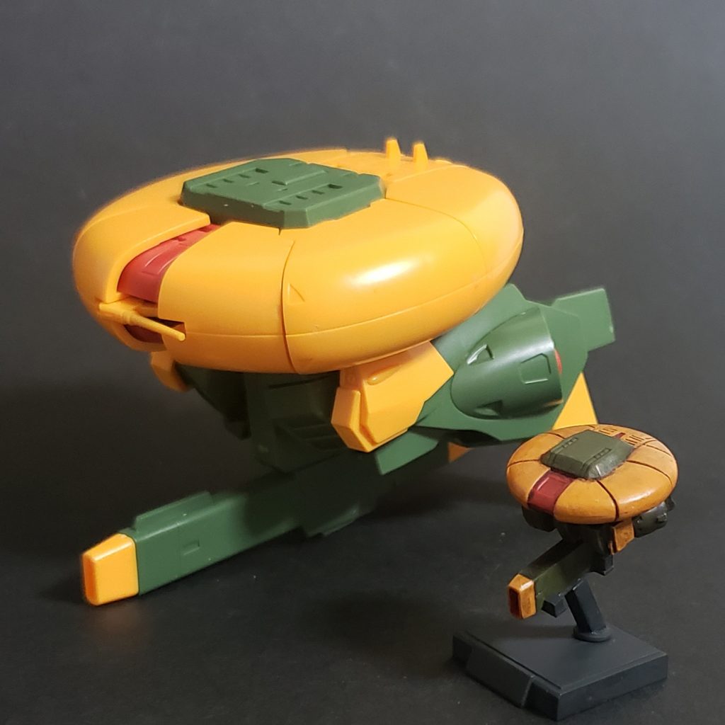 HGとの比較です。